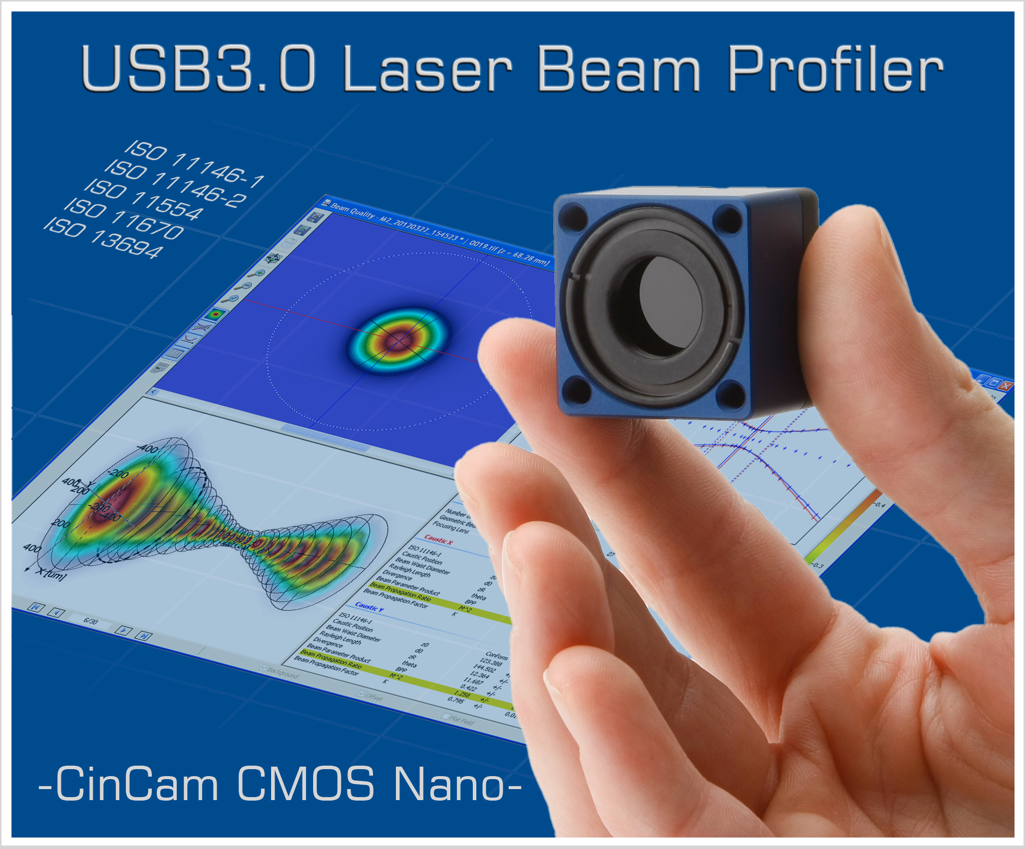 Beam profiler clearance